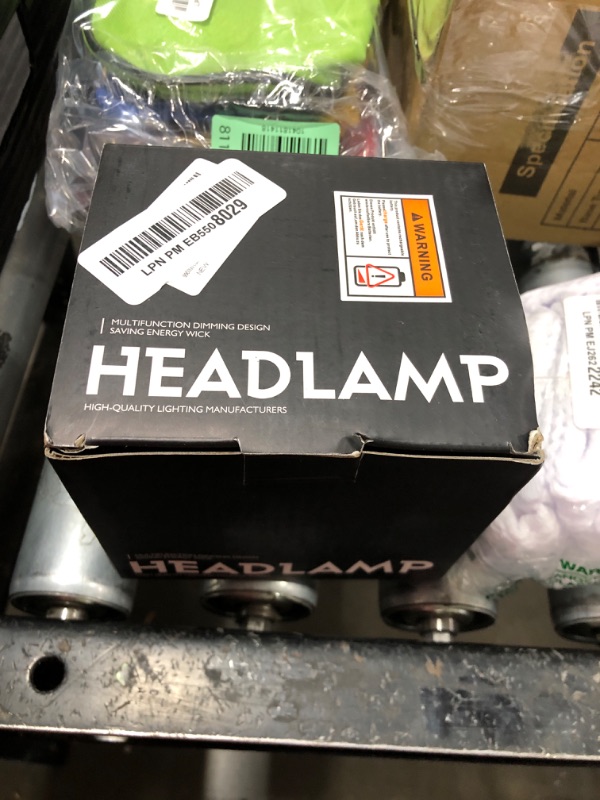 Photo 1 of LED Headlamp Rechargeable?2980 High Lumens Head Lamp with 12 Modes & 90H Long Battery Life & Motion Sensor & IPX7 Waterproof,90° Adjustable Headlight for Outdoor Camping,Cycling,Hiking