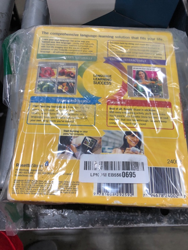 Photo 1 of Rosetta Stone V3: Spanish (Latin America) Level 1 with Audio Companion [OLD VERSION]