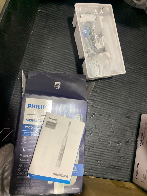 Photo 1 of Philips Sonicare ExpertClean 7500 White, Rechargeable Electric Power Toothbrush, HX9690/06
