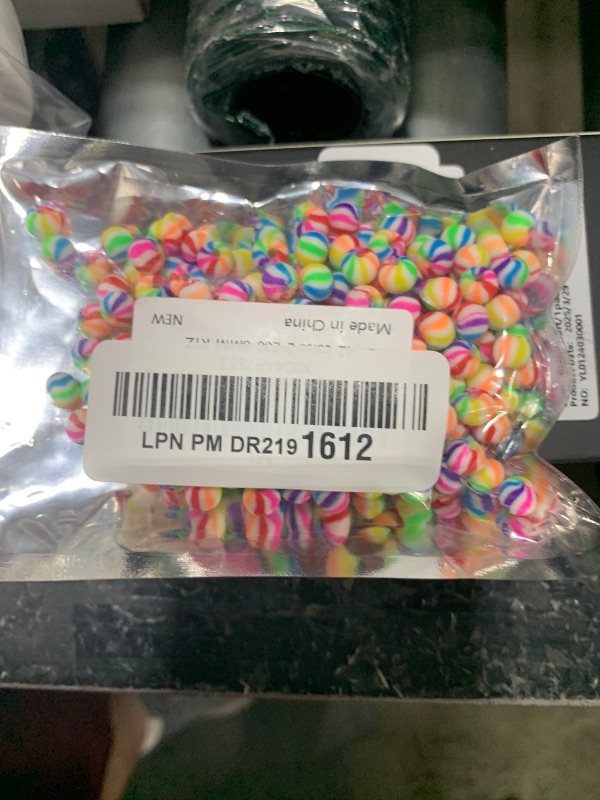 Photo 1 of Mulutoo 200Pcs 6MM Round Polymer Clay Beads Spacer Beads Heishi Vinyl Beads for Jewelry Necklace Earring Making(42-Multicolor 2)