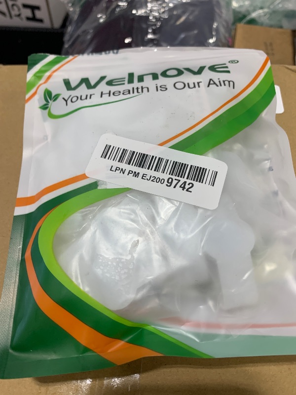 Photo 1 of Welnove Pack of 12 Bunion Corrector, Toe Separators with 2 Loops, Big Toe Spacer Suitable for Bunion and Overlap Toe (White)