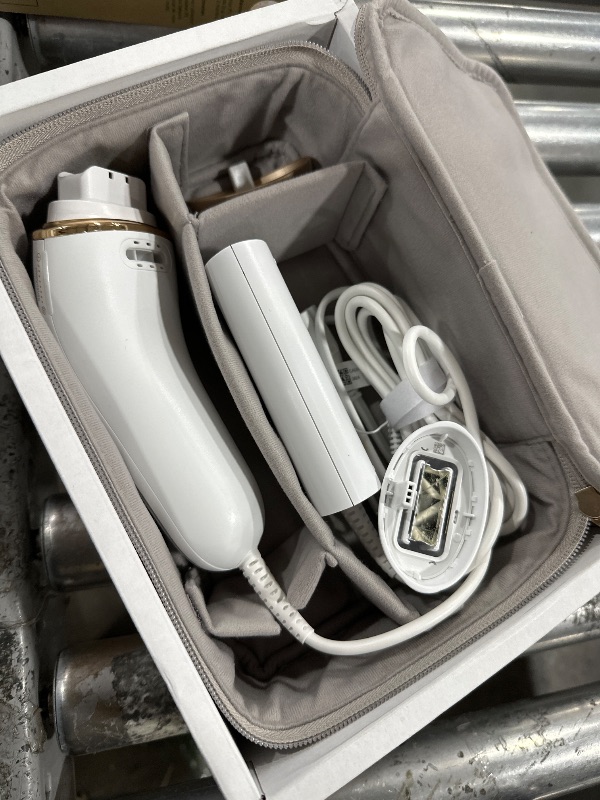 Photo 1 of Braun IPL Silk·Expert Pro 5 PL5157 Latest Generation IPL, Permanent Visible Hair Reduction, Holiday Gifts for Women and Men, at-Home Hair Removal System with Soft Pouch and Precision Head