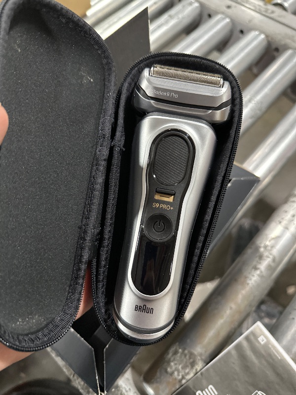Photo 1 of Braun Series 9 9517s PRO+ Electric Razor for Men, 5 Pro Shave Elements & Precision Long Hair ProTrimmer, Charging Stand, Braun’s Best for Smooth Skin, Wet & Dry Electric Razor with 60min Runtime