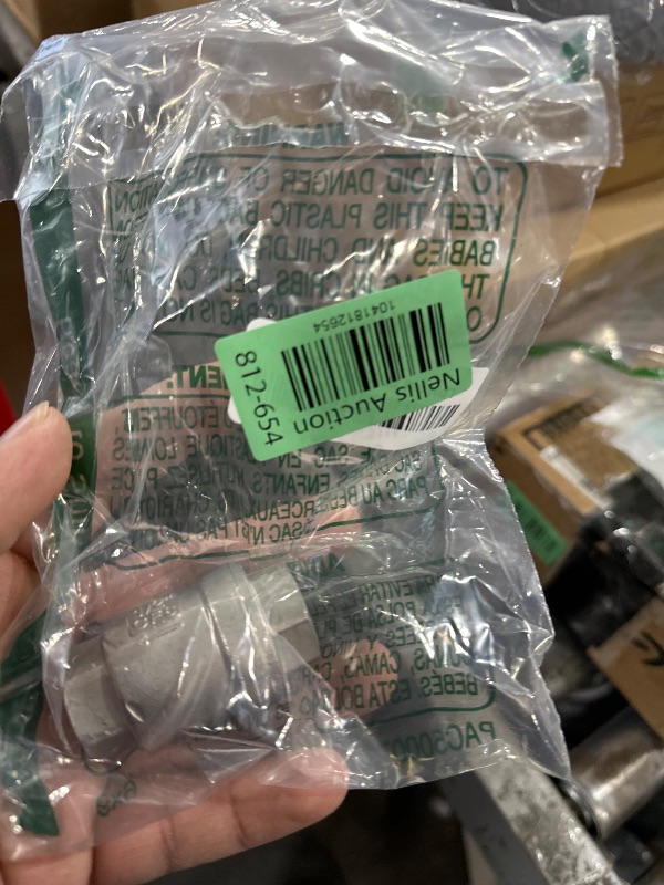 Photo 1 of 1/2" NPT Stainless Steel Spring Check Valve, WOG1000 NPT Thread unleaded In-Line Vertical Check Valve Non Return One Way Counterflow to Prevent the Medium Backflow for Oil Water Gas Air DN15