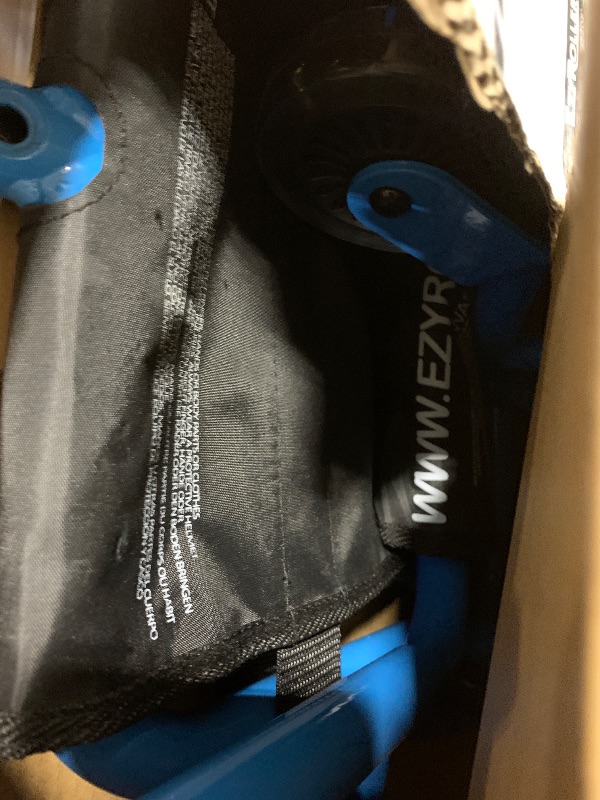 Photo 1 of EzyRoller Classic Ride On Scooter and Go Kart for Kids Ages 4+ - Blue LED Limited Edition
