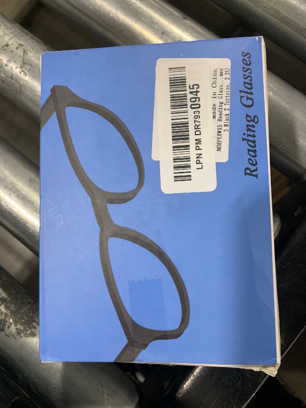 Photo 1 of NORPERWIS Reading Glasses 5 Pairs Quality Readers Spring Hinge Glasses for Reading for Men and Women (3 Black 2 Tortoise, 2.25)