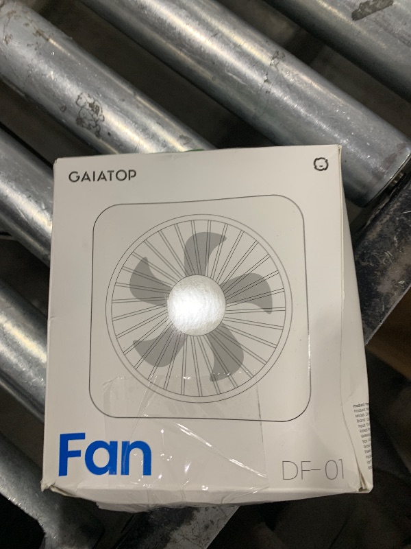 Photo 1 of Gaiatop USB Desk Fan, 5 Inch Small Portable Table Desktop Fans with Strong Wind Ultra Quiet 3 Speeds and 180° Tilt Folding, Mini Personal Cooling Essentials For Office Home Bedroom Dorm Kitchen Purple