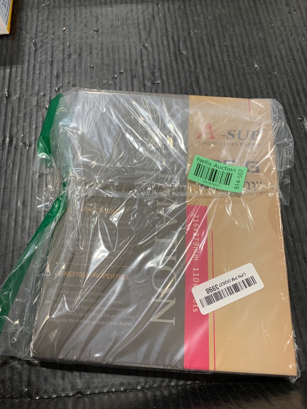 Photo 1 of A-SUB Sublimation Paper 8.5x11 Inch 110 Sheets ONLY Compatible with Sublimation Printer and Sublimation Ink 125g