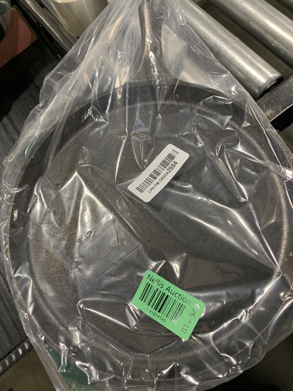 Photo 1 of Lodge L9OG3 Cast Iron Round Griddle, Pre-Seasoned, 10.5-inch - Made in USA, Compatible with Stovetop, Oven, Grill & Campfire