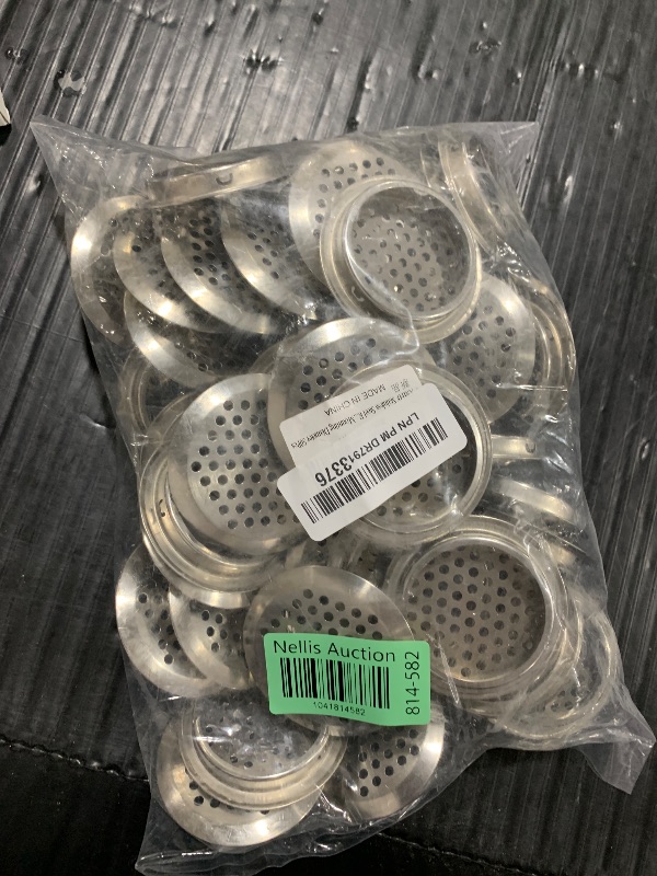 Photo 1 of XMHF Stainless Steel Round Mesh Hole Air Vents 53mm/2.1inch Mounting Diameter 50Pcs