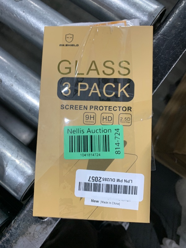 Photo 1 of Mr.Shield Screen Protector compatible with Samsung Galaxy S25 Edge 5G [Tempered Glass] [3-PACK] [Japan Glass with 9H Hardness]