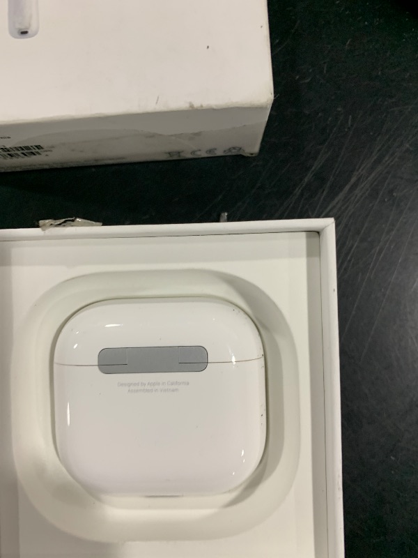 Photo 1 of Apple AirPods 4 Wireless Earbuds, Bluetooth Headphones, with Active Noise Cancellation, Adaptive Audio, Transparency Mode, Personalized Spatial Audio, USB-C Charging Case, Wireless Charging, H2 Chip