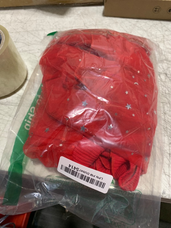 Photo 1 of Sinhoon Toddler Girl Tulle Dress Summer Ruffle Sleeveless Baby Girl Fashion Casual Dresses(red,4T)