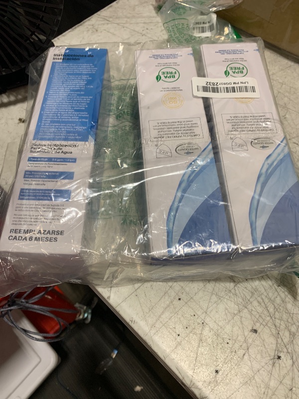 Photo 1 of ICEPURE Refrigerator Water Filter Replacement for Bosch Ultra Clarity Pro BORPLFTR50, BORPLFTR55, 12033030, 12028325, 11025825, 11032531, B36CT80SNS, B36CL80ENS, WFC100MF, WFS200MF, RA450022, 3PACK