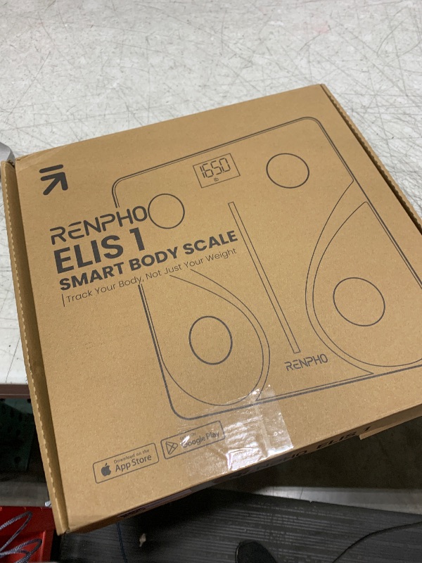 Photo 1 of RENPHO Smart Scale for Body Weight, FSA HSA Eligible, Digital Bathroom Scale BMI Weighing Bluetooth Body Fat Scale, Body Composition Monitor Health Analyzer with Smartphone App, 400 lbs - Elis 1