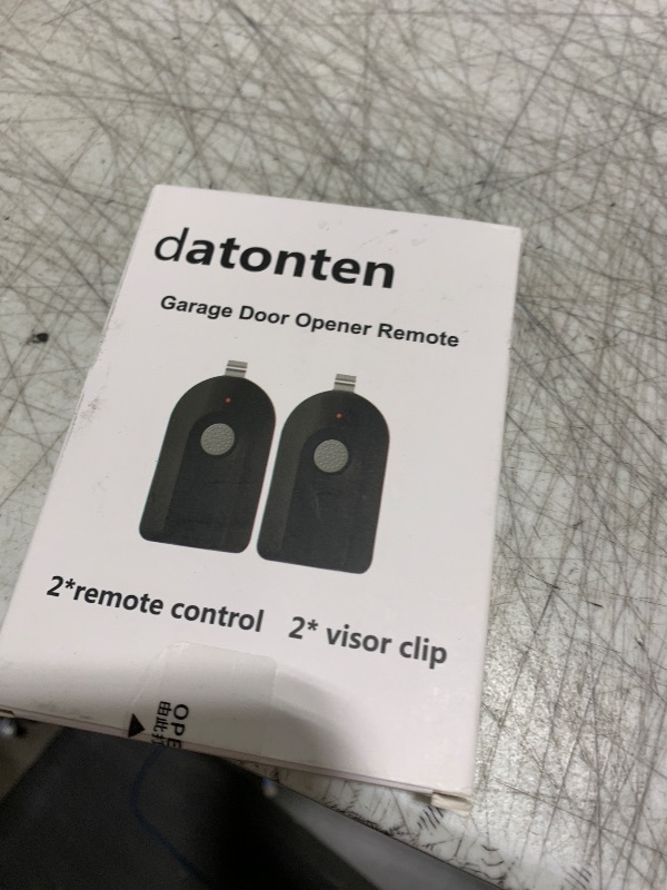 Photo 1 of datonten Replacement Garage Door Opener Remote,Compatible with Genie Garage Door Opener ACSCTG Type 1,390MHZ,2 Pack