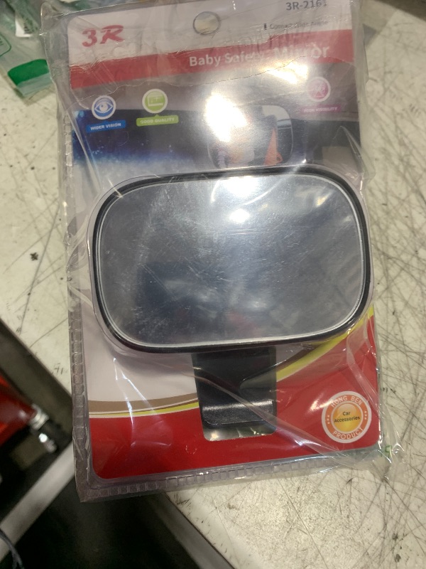 Photo 1 of Automotive Interior Rearview Baby Mirror right Wide Angle Convex Mirror for Infant Toddler Child Children Backseat Adjustable Rearview