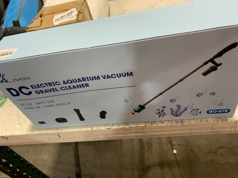 Photo 1 of lives 729GPH/15W Gravel Vacuum for Aquarium?[Upgraded Variable Frequency Motor] 6 in 1 Versatile Siphon Pump for Fish Tank, Fish Tank Cleaning Kit, Aquarium Vacuum Electric