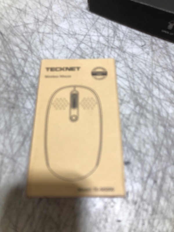 Photo 1 of TECKNET Wireless Mouse for Laptop, 2.4G Quiet Computer Mouse with USB Receiver, 4 Buttons Portable Cordless Mice for Chromebook, Laptop, PC, Mac, 800/1200/1600 DPI - Mint Green