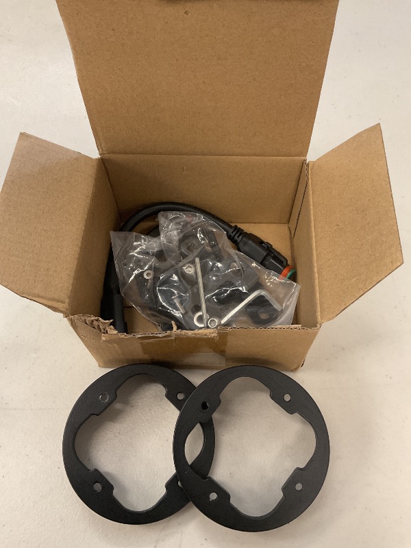 Photo 1 of Auxbeam XP-Ultra Series 3 Inch Fog Light Brackets, for Toyota Tacoma Tundra 4Runner, LED Pods Flush Mount Brackets, Light Bar Mounting Kit, 2 Sides, Pair