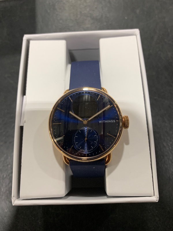 Photo 1 of Withings ScanWatch 2 - Hybrid Smart Watch, Heart Rate Monitoring, Fitness Tracker, Cycle Tracker, Sleep Monitoring, GPS Tracker, 30-Day Battery Life, Android & Apple Compatible, HSA/FSA