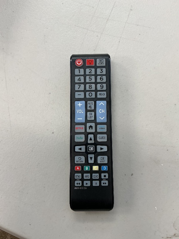 Photo 1 of BN59-01315A Universal Backlit Remote Control for Samsung TV Remote Replacement All Samsung Smart TV, LED, LCD, HDTV, 3D, Series TV