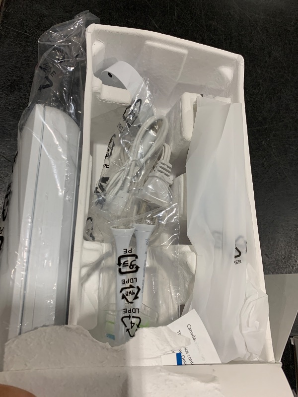 Photo 1 of Philips Sonicare ProtectiveClean 6500 Rechargeable Electric Toothbrush, with Pressure Sensor, 3 Cleaning Modes, SmarTimer and QuadPacer, 14-Day Battery Life, Charging Travel Case, White, HX6462/05