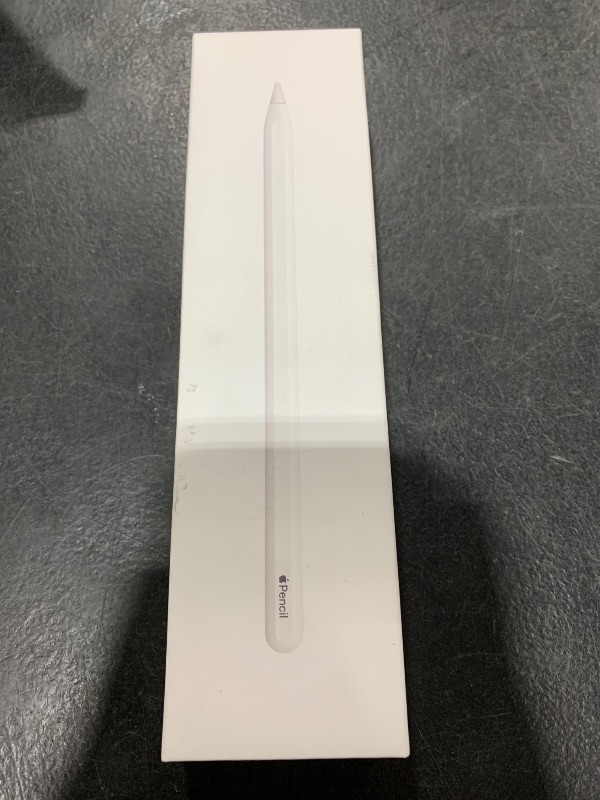 Photo 1 of Apple Pencil (2nd Generation): Device Compatibility Check Required - Pixel-Perfect Precision, Perfect for Note-Taking, Drawing, and Signing documents. Attaches, Charges, and Pairs magnetically.