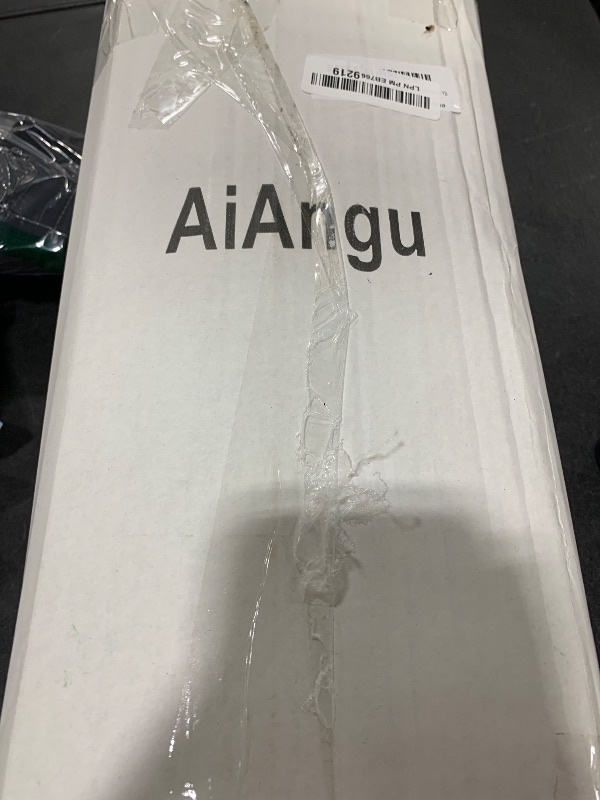 Photo 1 of AiAngu Goose Down Pillow, Cervical Support for Neck Pain Relief, 1250+ Fill Power, 600 Thread Count Cotton Shell, Ergonomic Design for Side, Back, and Stomach Sleepers(White,Queen(Pack of 1))