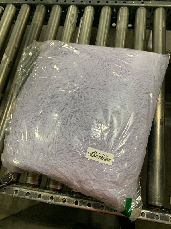 Photo 1 of Pettop Fluffy Lavender Purple Area Rug for Bedroom Living Room, 3x5 Feet Soft Plush Fuzzy Rugs for Girls Kids Boys, Non-Slip and Washable Rug for Nursery Classroom, Carpet for Rooms Decor