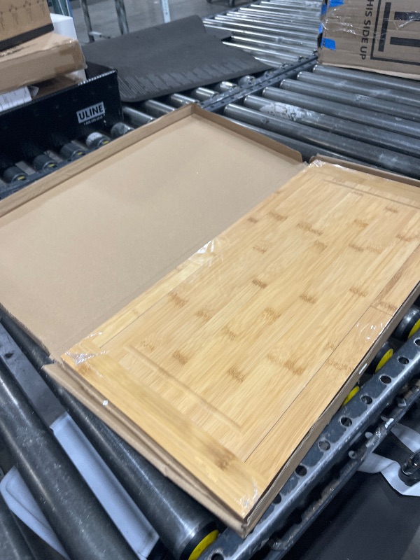 Photo 1 of [2024 UPGRADE] Hifybaty Over The Sink Cutting Board - Expandable Cutting Board Over Sink, Bamboo Cutting Boards with Juice Groove, Kitchen Sink Cutting Board