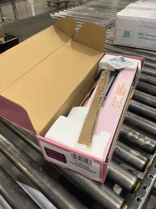 Photo 1 of METRONIC Impulse Sealer 16 inch, Manual Heat Sealer Machine for Plastic Bags, Shrink Wrap Bag Sealers Heavy Duty Sealing Machine with Repair Kit (Pink)