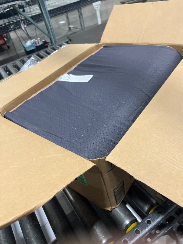Photo 1 of EHEYCIGA Orthopedic Dog Beds for Large Dogs with Removable Washable Cover for Crate, Khaki, 35x23