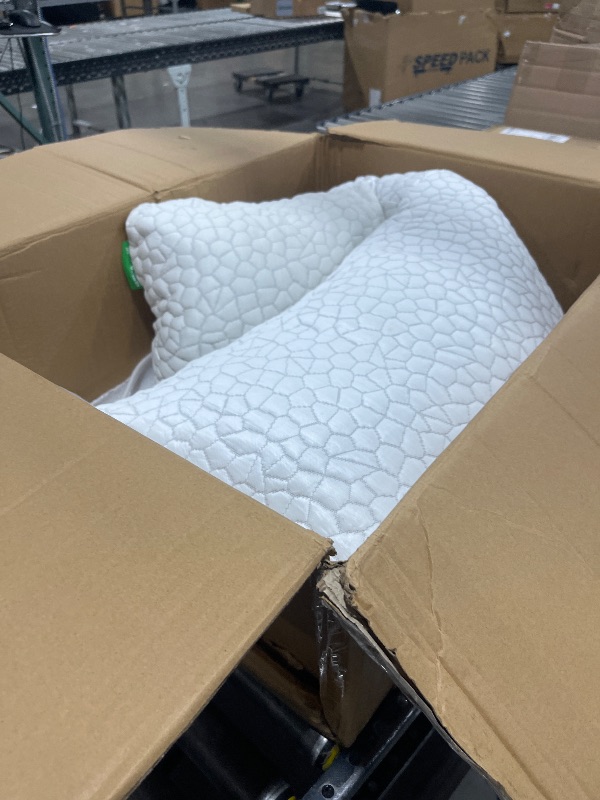 Photo 1 of SUPA MODERN Cooling Bed Pillows for Sleeping 1 Pack Shredded Memory Foam Pillows Adjustable Cool Pillow for Side Back Stomach Sleepers Luxury Gel Pillows Body Pillow with Washable Removable Cover