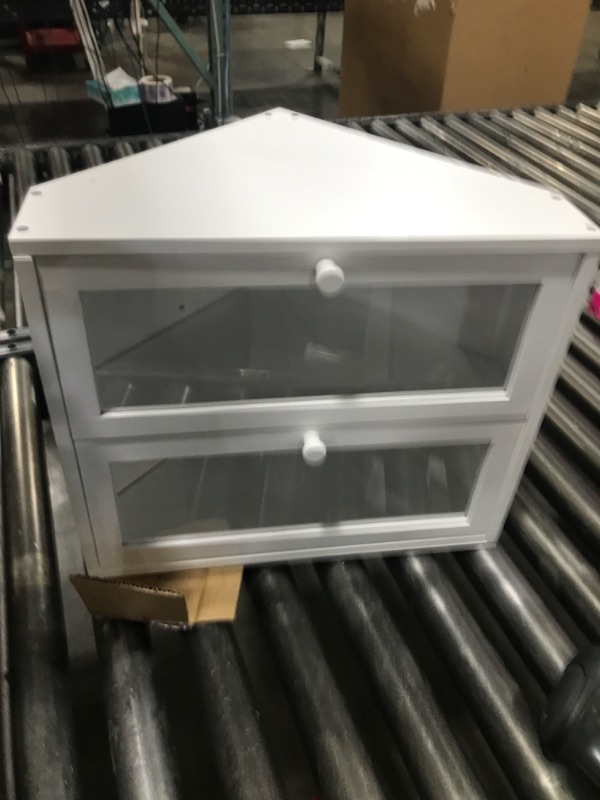 Photo 1 of  CORNER DESK ORGANIZER
WHITE