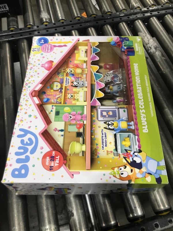 Photo 1 of Bluey Celebration Home Playset – Birthday Party House with 11 Removable Furniture & Accessories, Includes Exclusive Birthday Figure, Imaginative Play Toy for Kids, Ages 3+