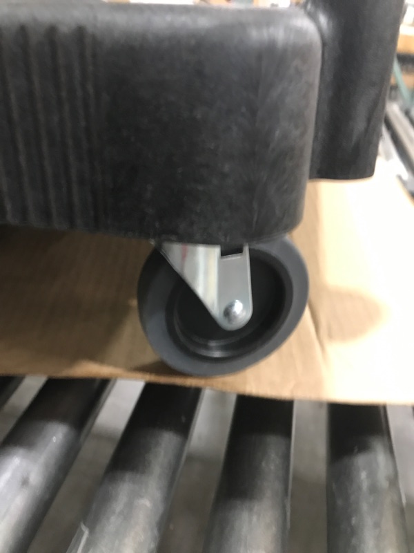 Photo 1 of BLACK CRT WITH WHEELS