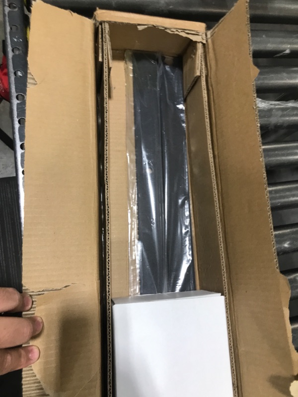 Photo 1 of WINSOON Bifold Door Hardware 48 inch: Bi fold Heavy Duty Bifold Barn Door Hardware Kit - 48" Sliding Track for Max Two 23" Barn Door Panels 44" Openging - Interior Exterior, Doors Not Included