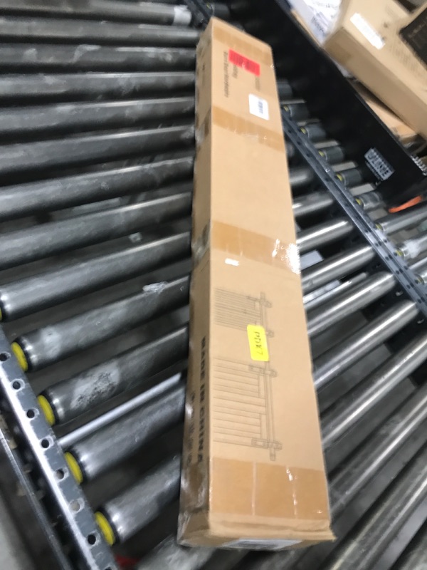 Photo 1 of WINSOON Bifold Door Hardware 48 inch: Bi fold Heavy Duty Bifold Barn Door Hardware Kit - 48" Sliding Track for Max Two 23" Barn Door Panels 44" Openging - Interior Exterior, Doors Not Included