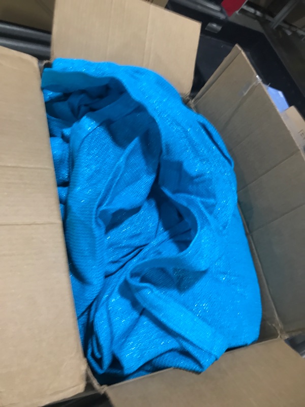 Photo 1 of  Sun Shade Sail Sunshade Sail UV Block for Patio Garden, Turquoise Blue
