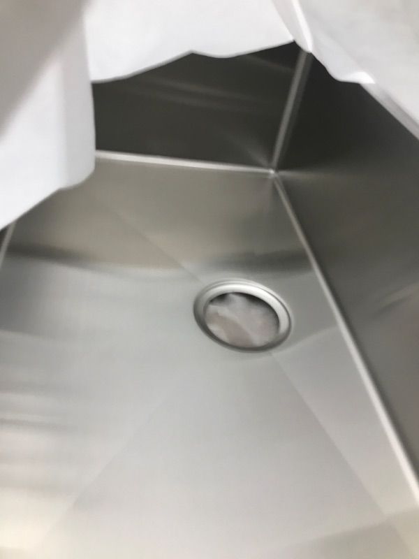 Photo 1 of 30 Undermount Kitchen Sink - Pehohe 30"x18" Large Deep Handmade Single Bowl 304 Stainless Steel 16 Gauge Round Corner Kitchen Sinks