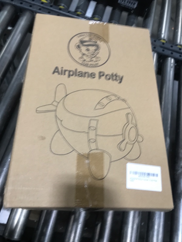 Photo 1 of Little Lion Cubs Airplane. Potty training seat. Features: anti-slip stool, splash guard, soft cushion seat, kids training aid, boys & girls. Toddlers easily step on the toddler potty training toilet.
