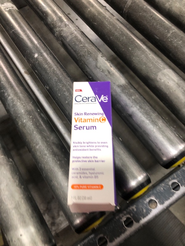 Photo 1 of CeraVe Vitamin C Serum with Hyaluronic Acid, Skin Brightening Serum for Face with 10% Pure Vitamin C, Fragrance Free, 1 Fl. Oz