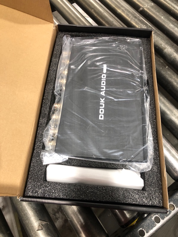 Photo 1 of Douk Audio VU3 PRO Dual Analog VU Meter, 2-Way Amplifier Switch, Speaker Selector, Amp Audio Switcher Box 2-IN-2-OUT with DB Panel Display