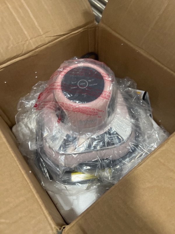 Photo 1 of Ninja Crispi 4-in-1 Portable Glass Air Fryer Cooking System, 4 QT & 6 Cup Glass Containers with Storage Lids, Easy Meals, Microwave, Freezer & Dishwasher Safe, Air Fry, Bake, & More, Pink, FN101PK --- ***PARTS ONLY***