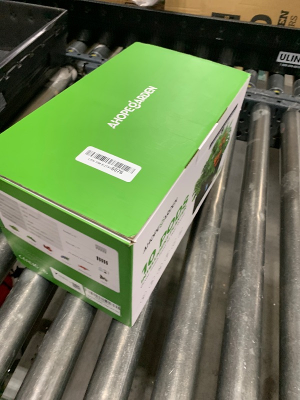 Photo 1 of Ahopegarden Indoor Garden Hydroponics Growing System: 10 Pods Plant Germination Kit Aeroponic Herb Vegetable Growth Lamp Countertop with LED Grow Light - Hydrophonic Planter Grower Harvest Lettuce