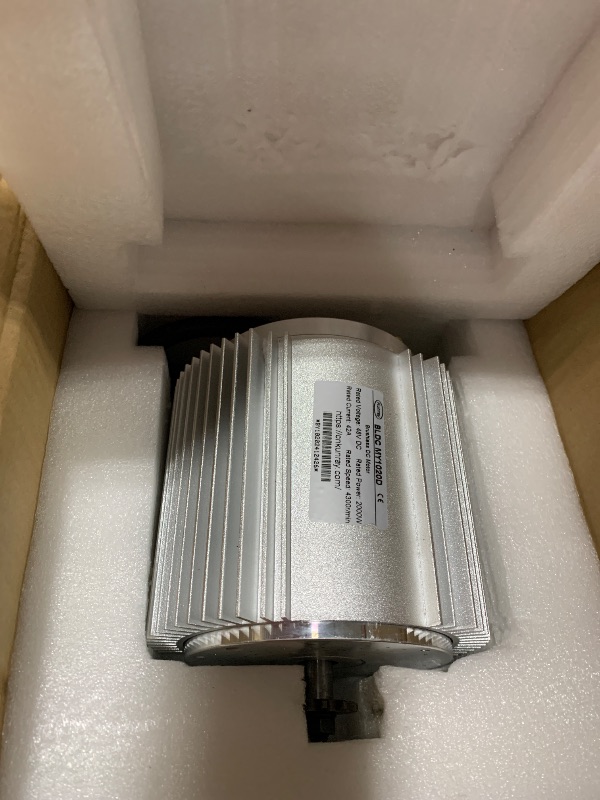 Photo 1 of Kunray Electric Brushless DC Motor, 48V 2000W 4300RPM High Speed Motor Electric Scooter Bicycle Motorcycle Mid Drive Motor, DIY Part