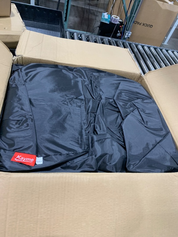 Photo 1 of Kayme Hail Protector Car Cover?Anti Hail Thickened Multi-Layered EVA Car Cover Waterproof All Weather with Wind Straps, Outdoor Hail Protection Cover, Fit Sedan/Coupe-Length (194 to 208 Inch)