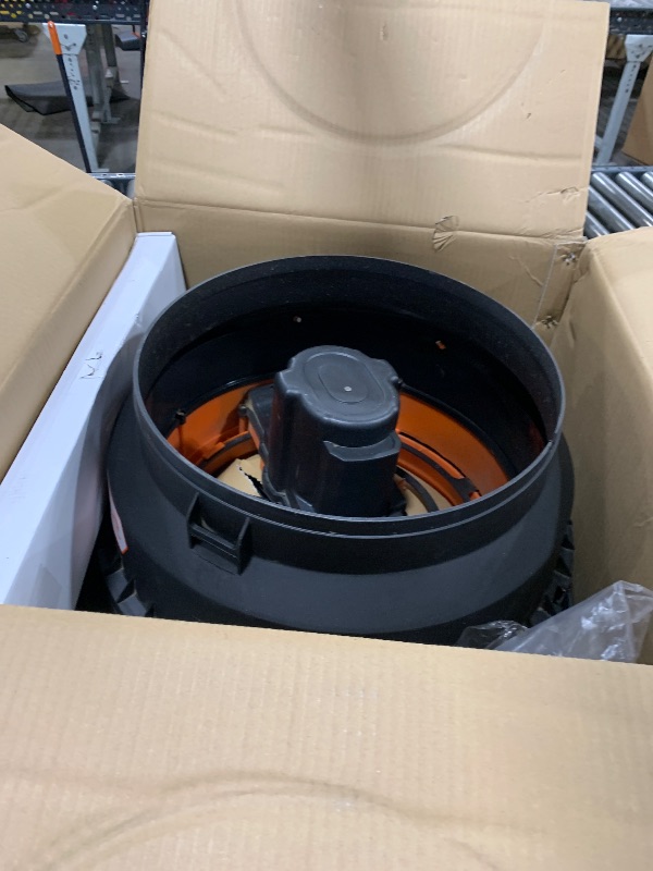 Photo 1 of Yard Force YF8000LS Electric Leaf Mulcher/Shredder with Bonus Accessory Kit, One Size, Black/Orange