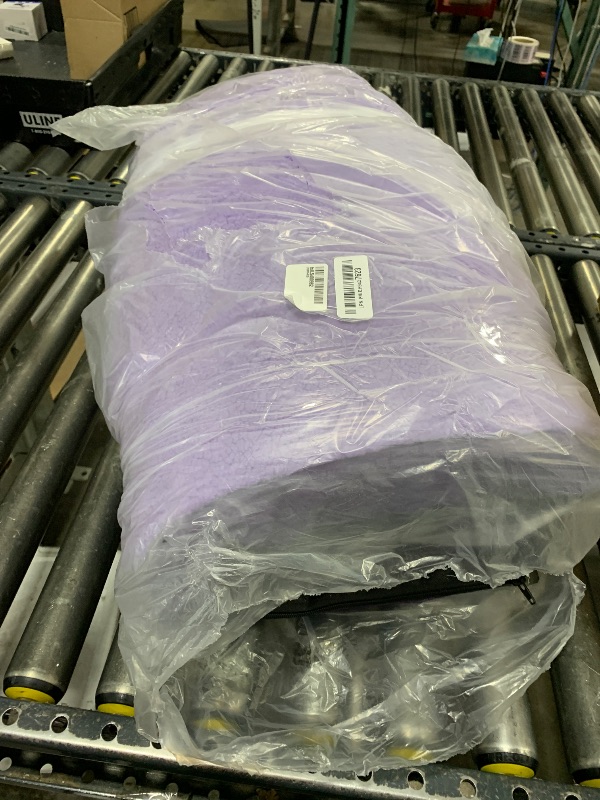 Photo 1 of Patas Lague Orthopedic XL Dog Bed for Large Dogs 42''X28'', Soft Comfortable Waterproof Egg Crate Foam Big Large Pet Beds Mat with Removable Washable Cover, Purple